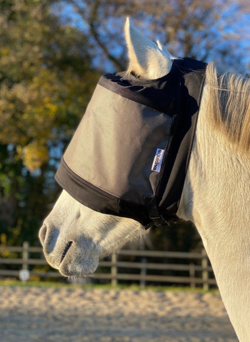 equidiva uv vliegenmasker zonder oren S pony, Ophalen of Verzenden