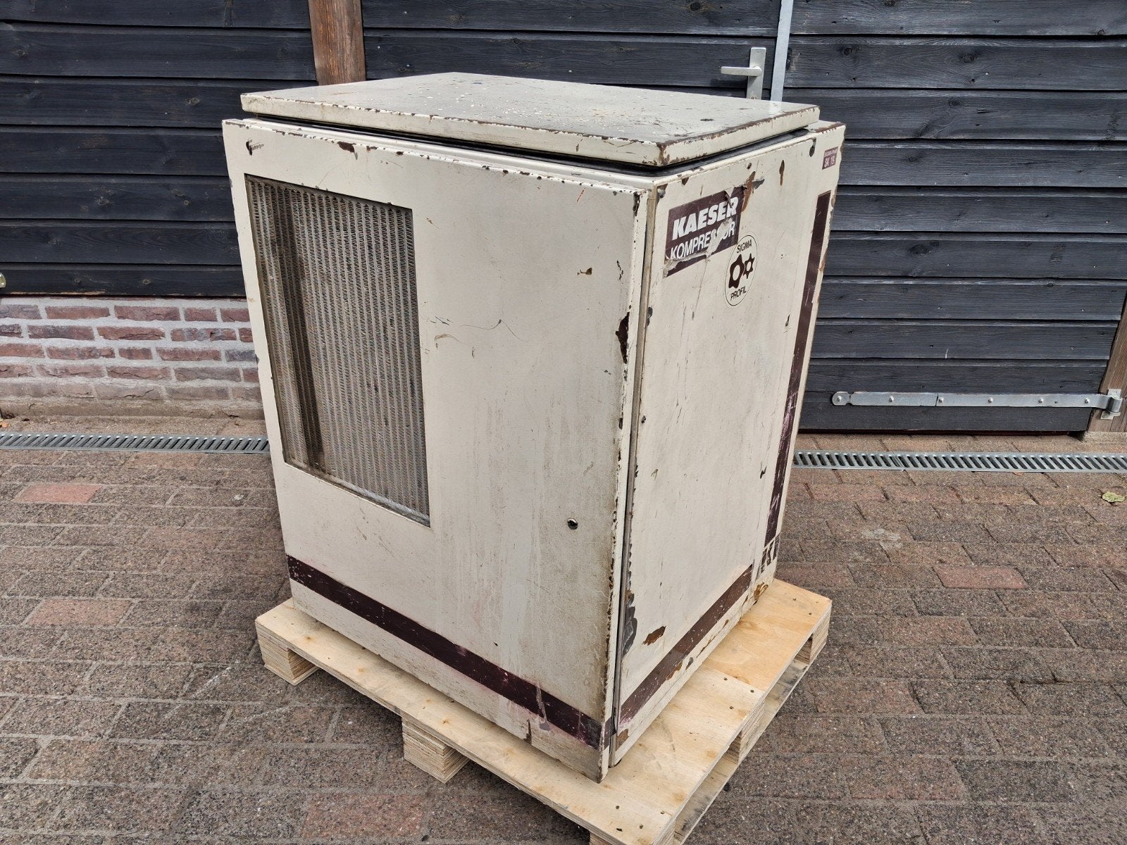 Kaeser compressor / schroefcompressor, Doe-het-zelf en Verbouw, 100 liter of meer, Ophalen, Gebruikt