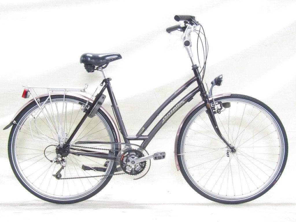 Gazelle Riacho paars dames 53cm 28inch, Fietsen en Brommers, Fietsen | Dames | Damesfietsen, Gebruikt, Gazelle, Versnellingen