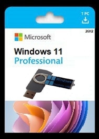 USB-installatiestick voor Windows 11 Pro, Computers en Software, Ophalen of Verzenden, Nieuw, Windows