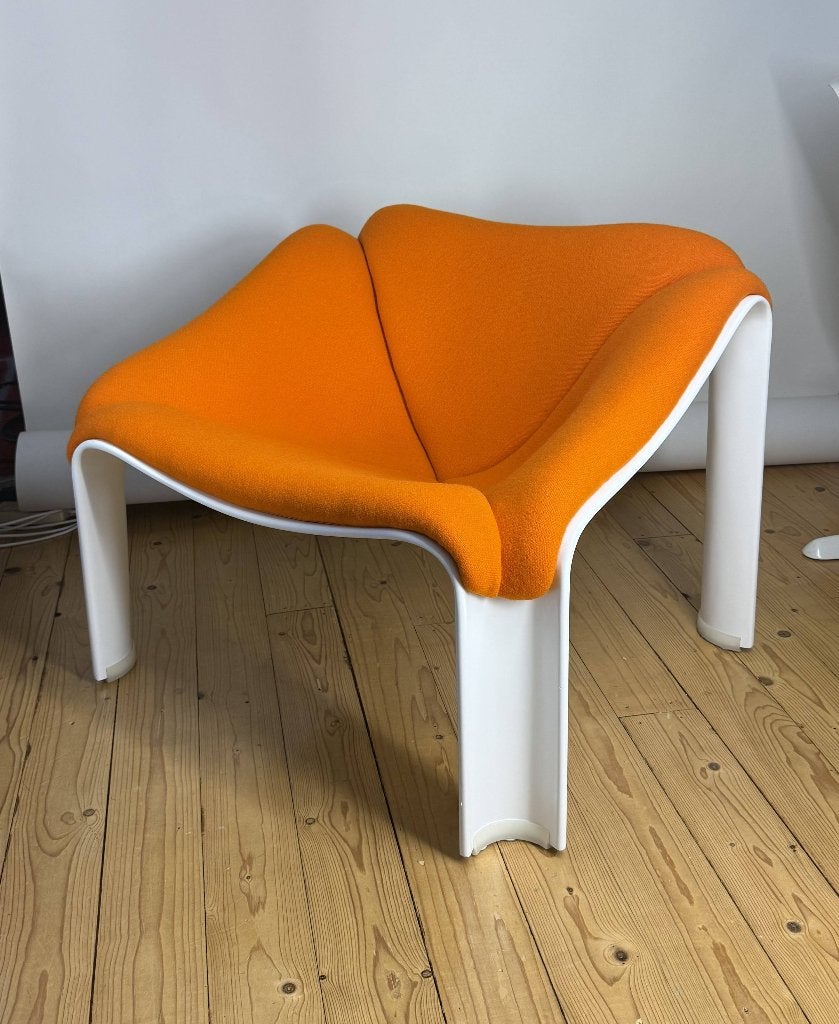 Artifort F300 lounge stoel door Pierre Paulin, Ophalen, Zo goed als nieuw, 50 tot 75 cm