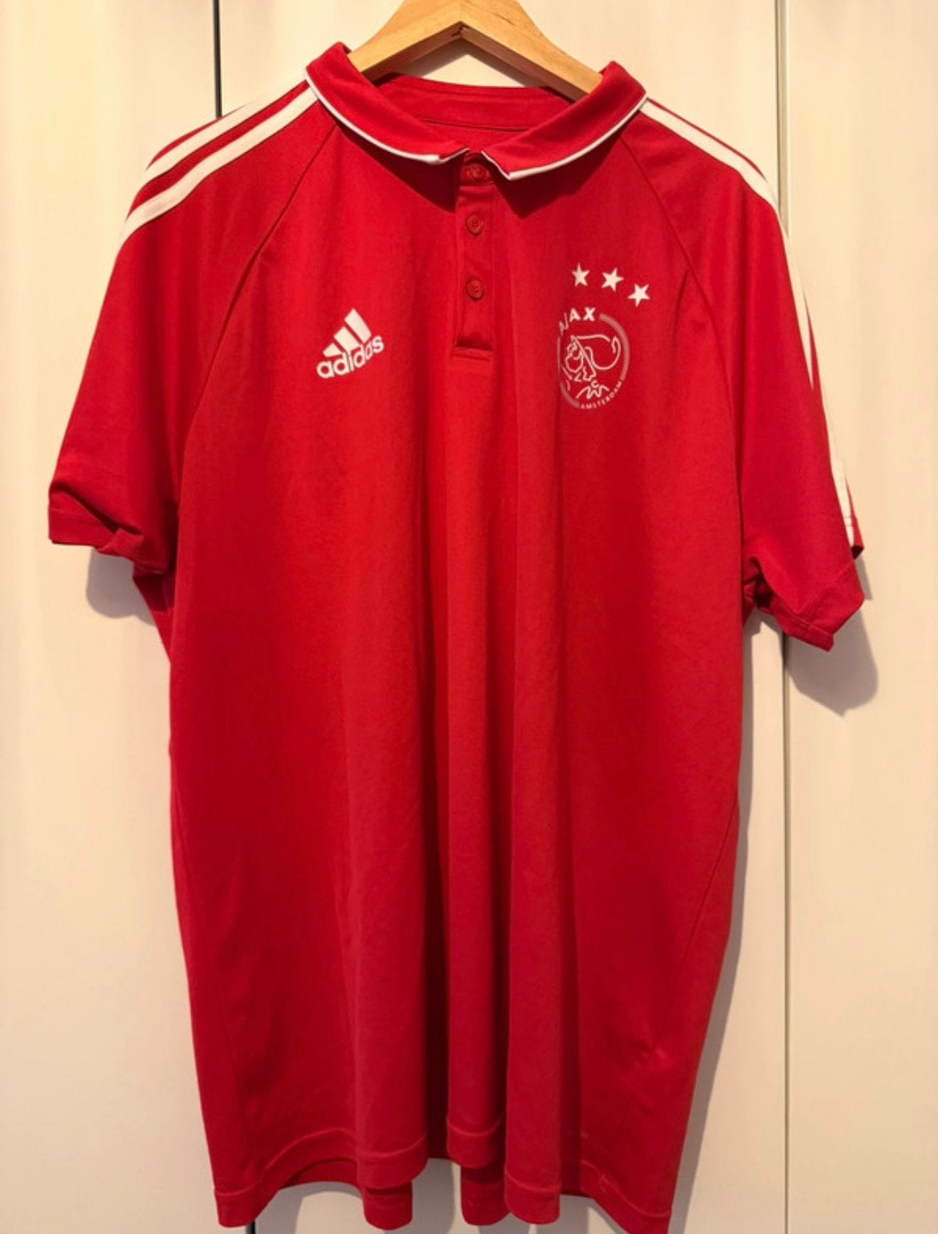 Ajax polo, Groter dan maat XL, Verzenden, Zo goed als nieuw, Shirt