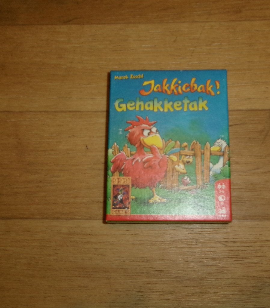 kaartspel jakkiebak, Vijf spelers of meer, Ophalen of Verzenden, Gebruikt, 999-games