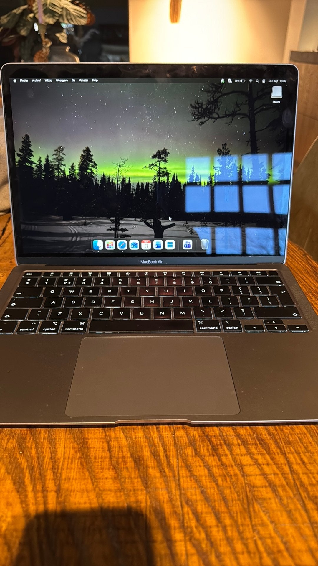Macbook air 2019, Ophalen, Gebruikt, 256 GB, Qwerty