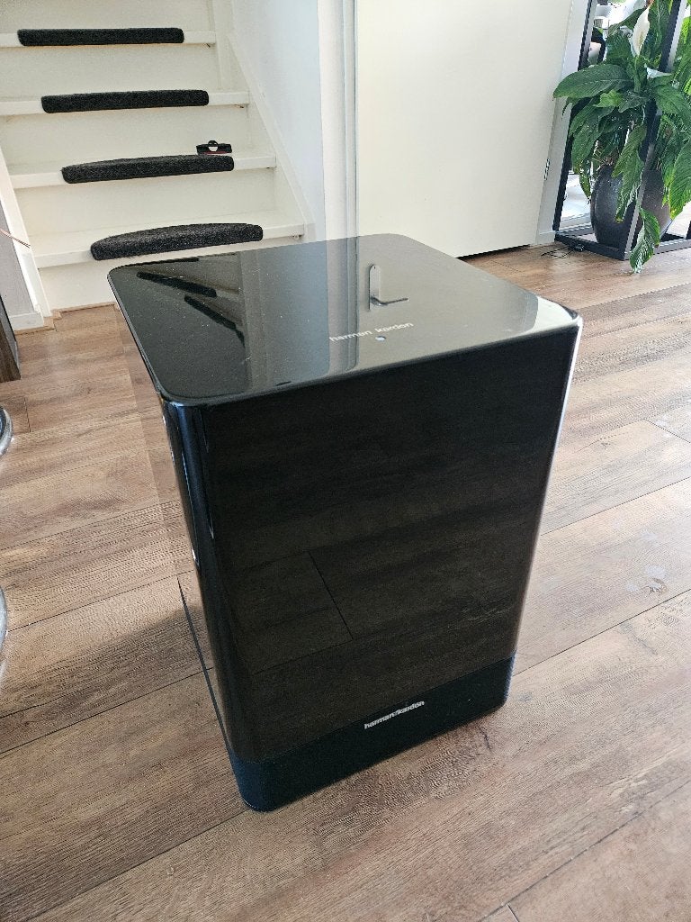 Harman Kardon SUB-TS7, 150 watt of meer, Gebruikt, Subwoofer, Ophalen of Verzenden