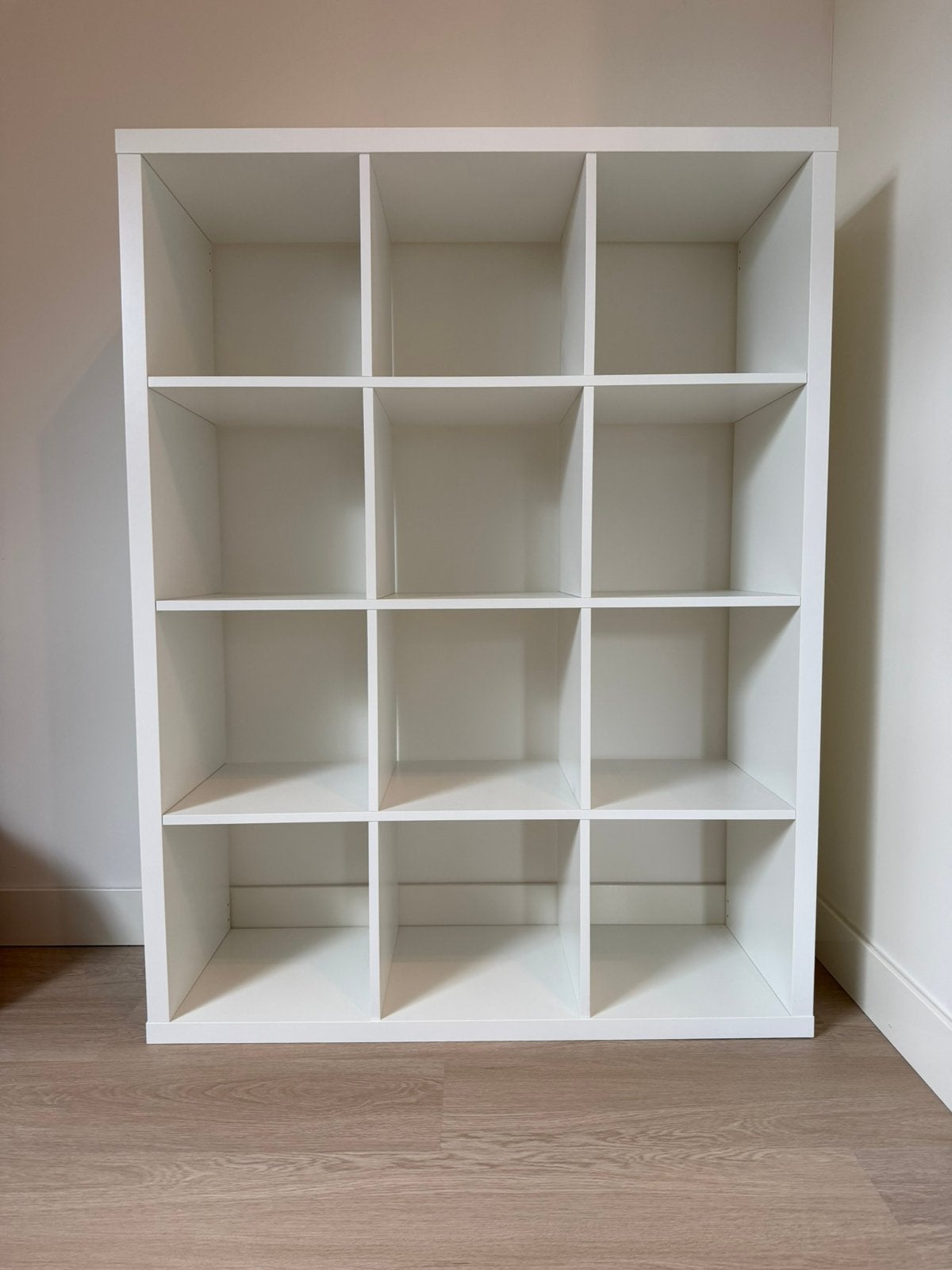 Witte Ikea Kallax kast, Ophalen, Gebruikt, 50 tot 100 cm, Minder dan 100 cm