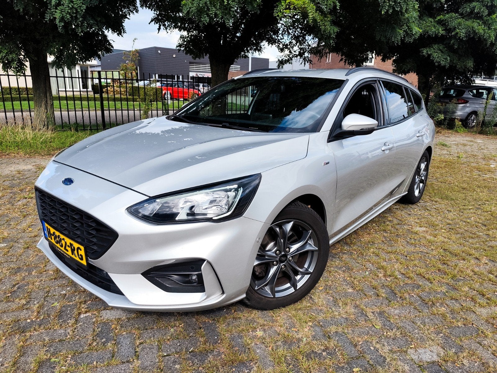 Ford Focus ST Line station nette auto 125pk 2020 Grijs, 125 pk, Euro 6, 1283 kg, Origineel Nederlands
