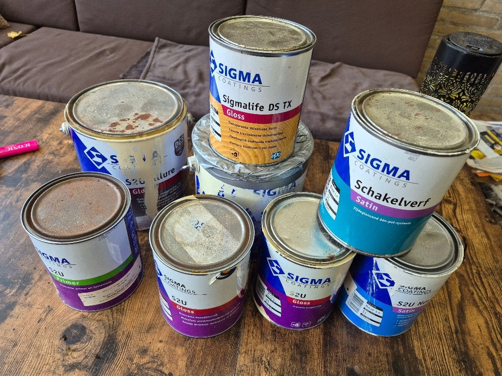 Diverse Sigma lichte kleuren, Ophalen, Wit
