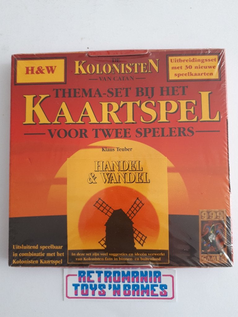 kaartspel - kolonisten van catan uitbreiding handel & wandel, -, Verzenden, -, Zo goed als nieuw