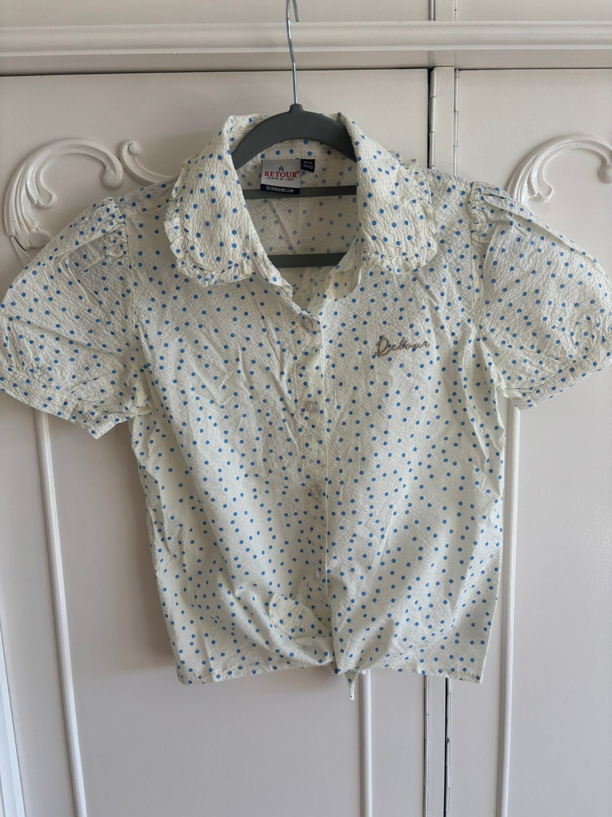 Nieuw blouse Retour maat 140-146, Ophalen of Verzenden, Nieuw, Meisje, Overhemd of Blouse
