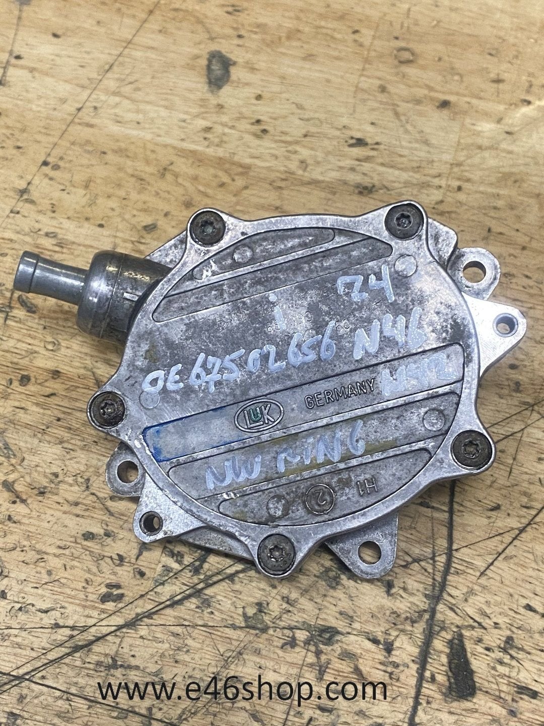 VACUUMKLAP BMW N42 N46 BENZINE MOTOR OE 67502656, Gebruikt, -, Ophalen of Verzenden, -