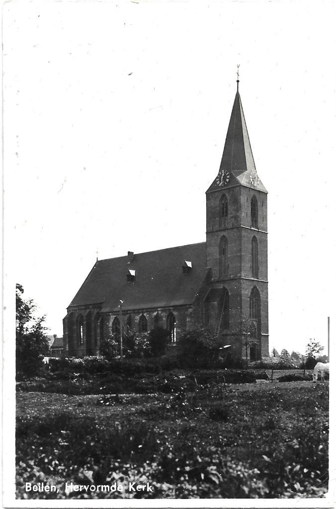 AK Beilen - Hervormde Kerk, Verzamelen, Verzenden, 1920 tot 1940, Gelopen, Drenthe