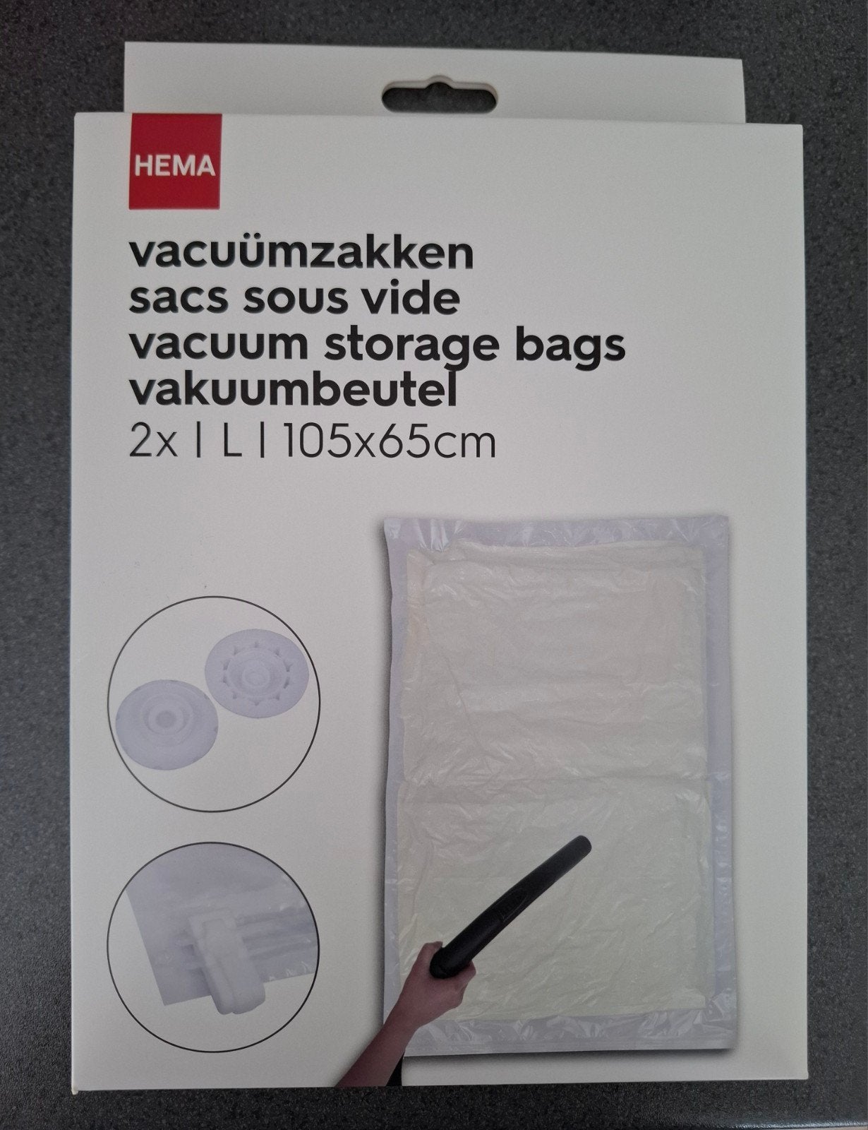 Vacuüm zakken, Hema, Ophalen of Verzenden, Nieuw