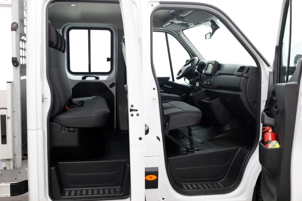 Renault Master T35 2.3 dCi 135pk L2 D.C. Open Laadbak Airco/, Auto's, Voorwielaandrijving, 136 pk, Gebruikt, Euro 6