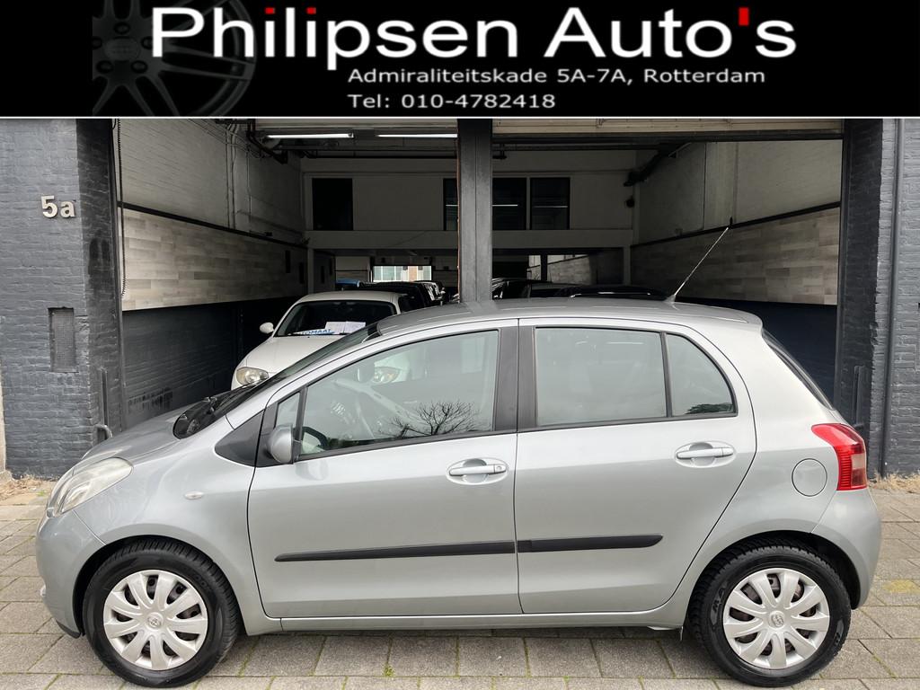 Toyota Yaris 1.3 VVTi Sol MMT (bj 2008, automaat), Auto's, Stof, 4 cilinders, Met garantie (alle), Origineel Nederlands