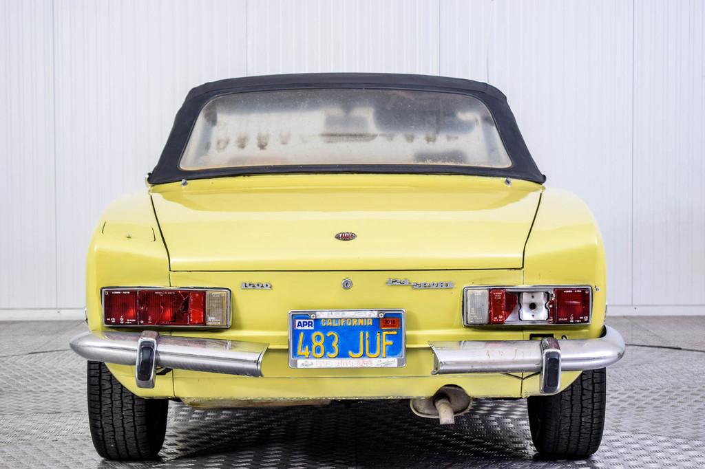 Fiat 124 Spider 1800 (bj 1973), Auto's, Gebruikt, 4 cilinders, Cabriolet, Bedrijf