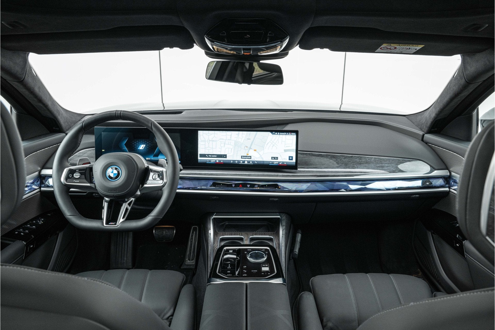 BMW 7 Serie 750e xDrive High Executive M Sport Automaat / Tr, Auto's, Automaat, Dealer onderhouden, Gebruikt, Zwart