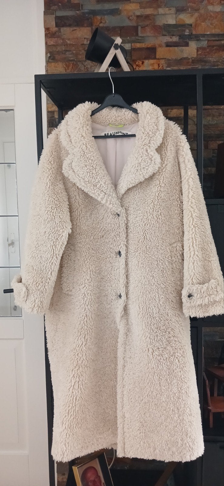 Beaumont teddy jas maat 38, Kleding | Dames, Maat 38/40 (M), Beige, Beaumont, Ophalen of Verzenden