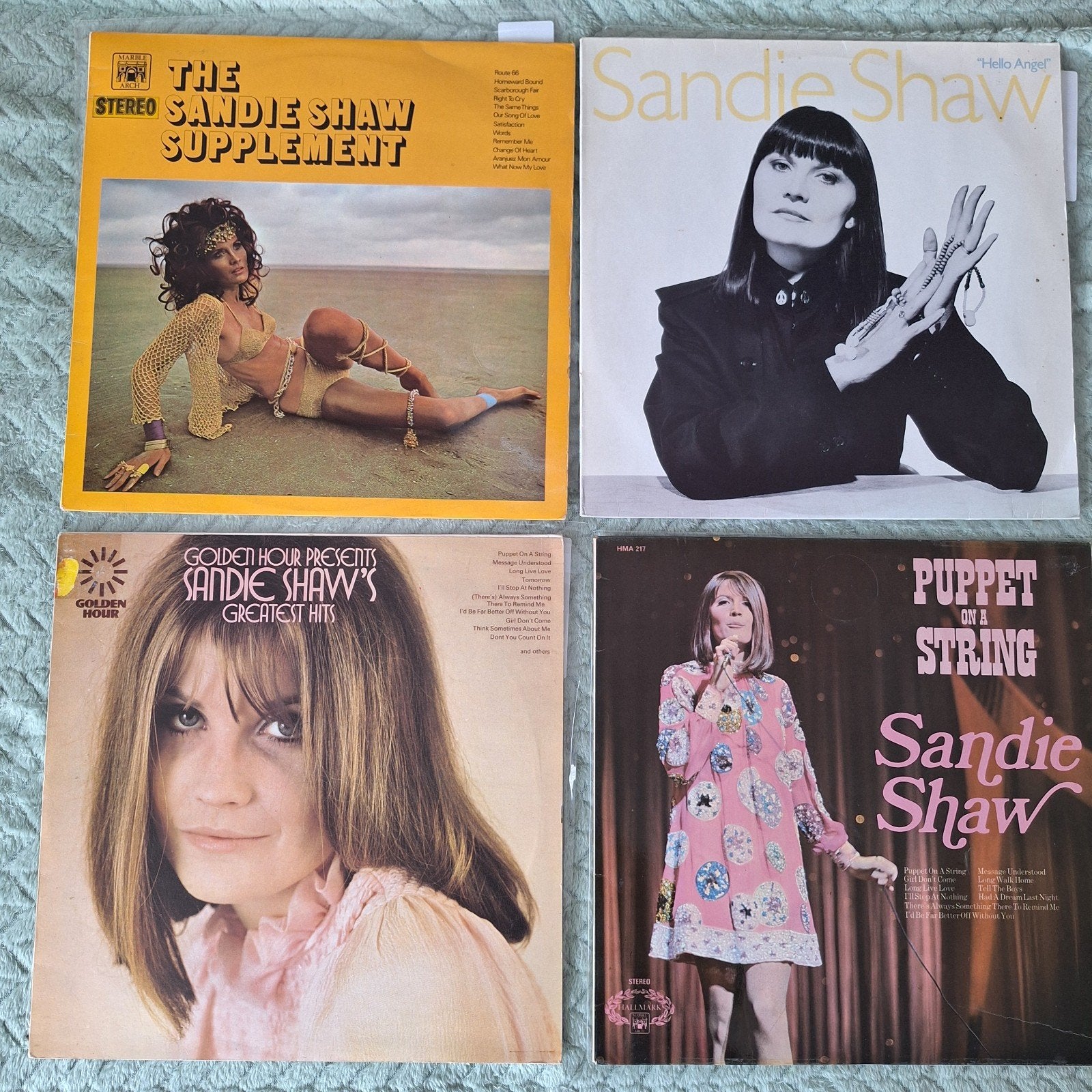 Sandie Shaw Vinyl LP Collectie - 4 Platen, LP, Gebruikt, Pop, Ophalen of Verzenden