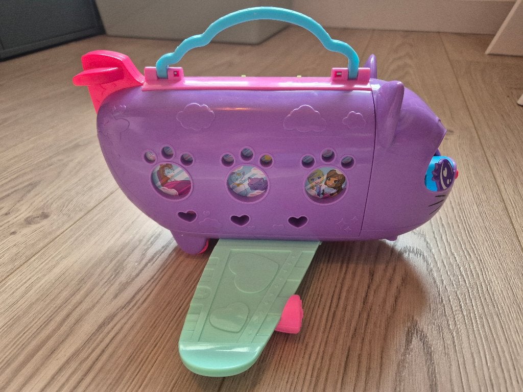 Polly Pocket Kitty Airways - Speelset, Ophalen, Zo goed als nieuw