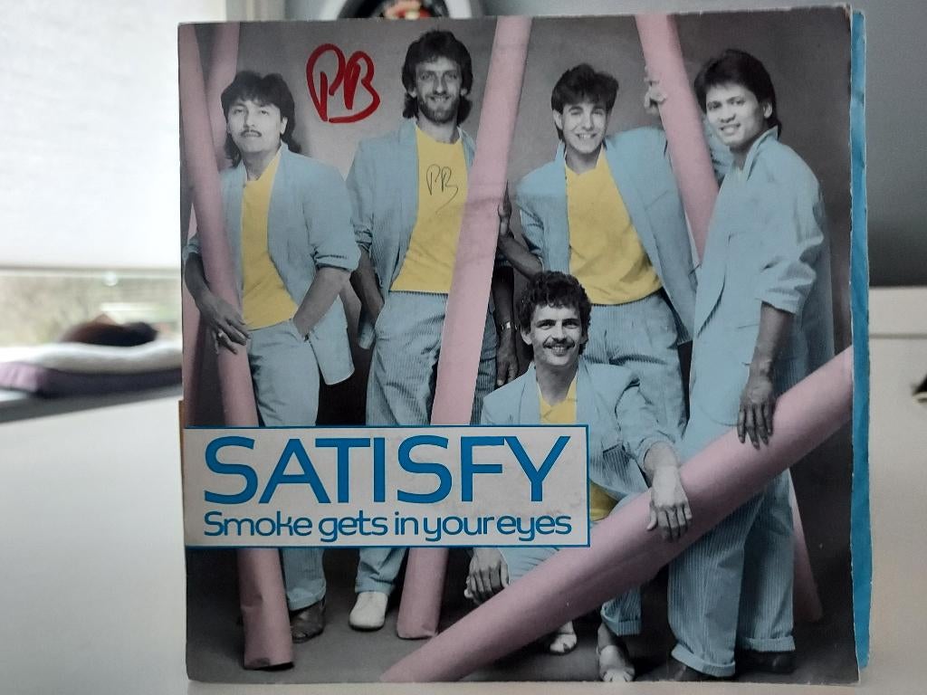 7" Single Satisfy - Smoke Gets In Your Eyes / My Bonnie, Cd's en Dvd's, Vinyl Singles, Gebruikt, 7 inch, Ophalen of Verzenden
