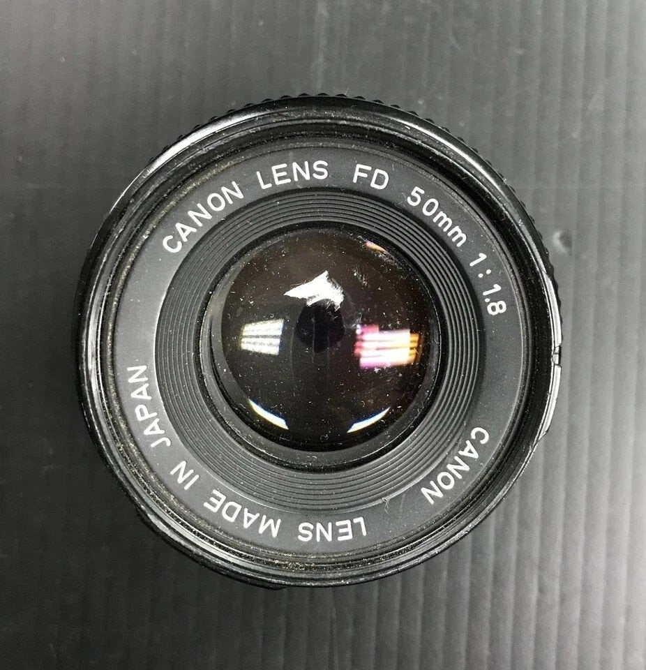 Canon Lens FD 50mm 1:1.8 Lens made in Japan Z116
L
LIONHEART, Ophalen, Canon, Canon FD, Zo goed als nieuw