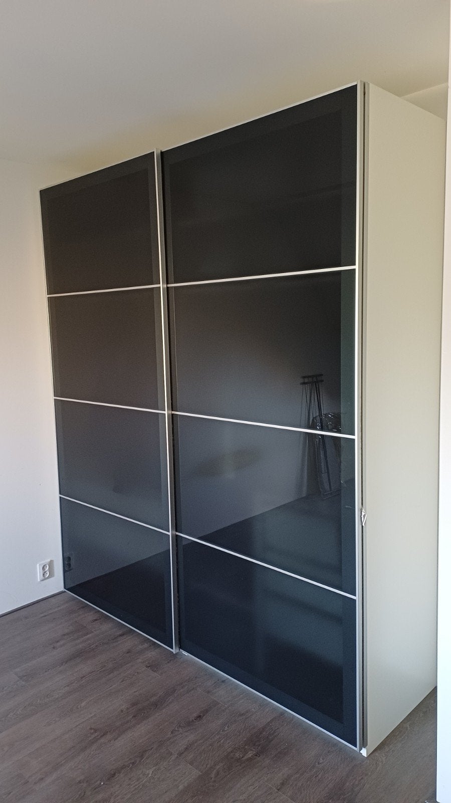 IKEA PAX glazen schuifdeuren 200x236 cm, Ophalen, Gebruikt, 200 cm of meer, 150 tot 200 cm