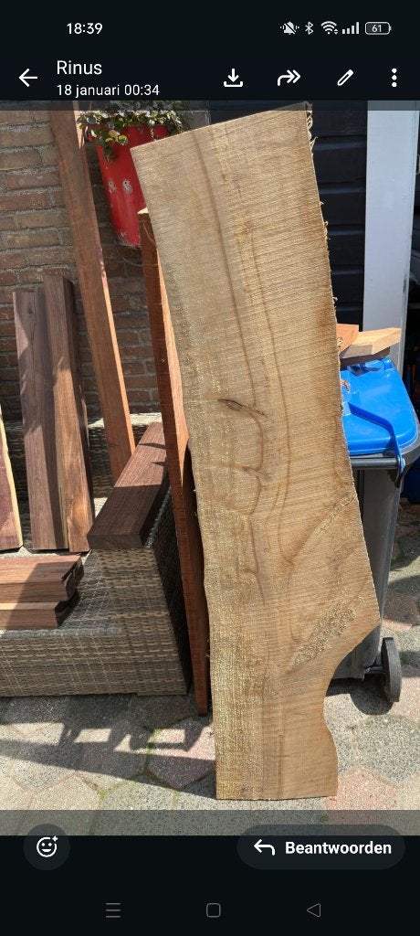 Prachtig hobby hout, Ophalen, Zo goed als nieuw