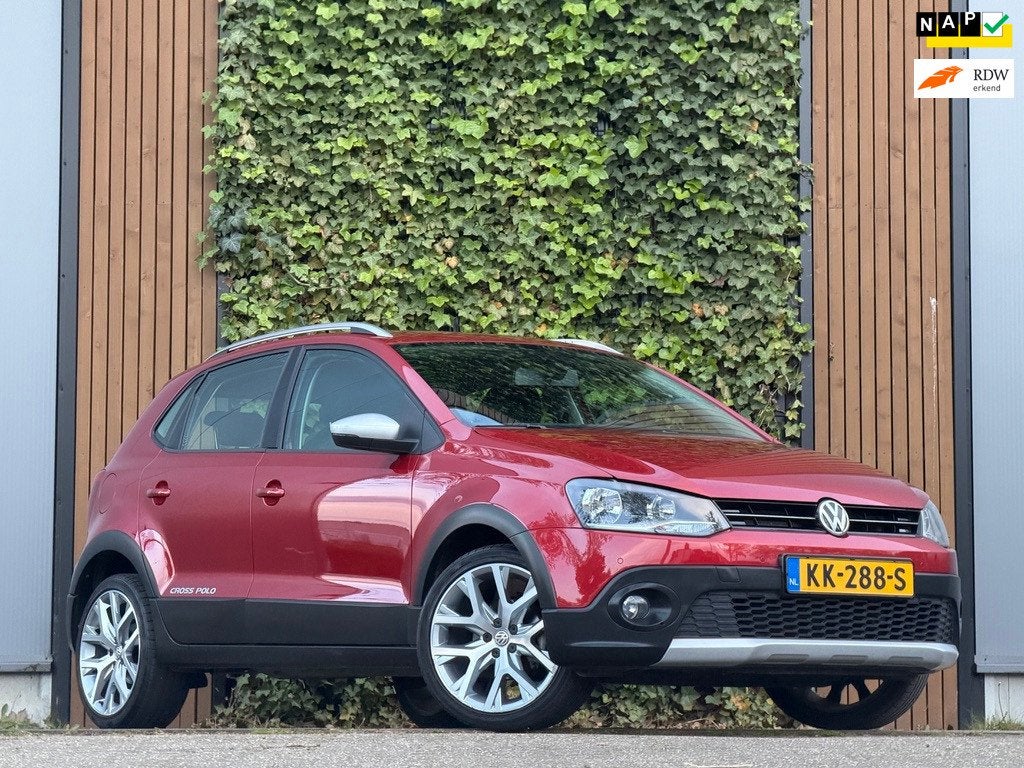 Volkswagen Polo 1.2 TSI Cross|ACC|34D KM|NAP|1E EIGENAAR, Stof, Origineel Nederlands, Bedrijf, Handgeschakeld