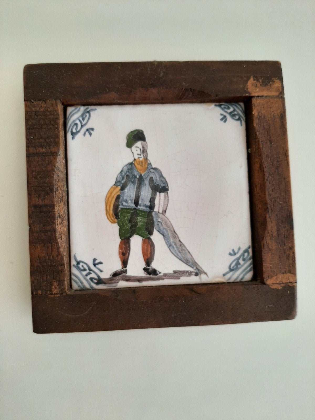 oud tegeltje, Ophalen of Verzenden