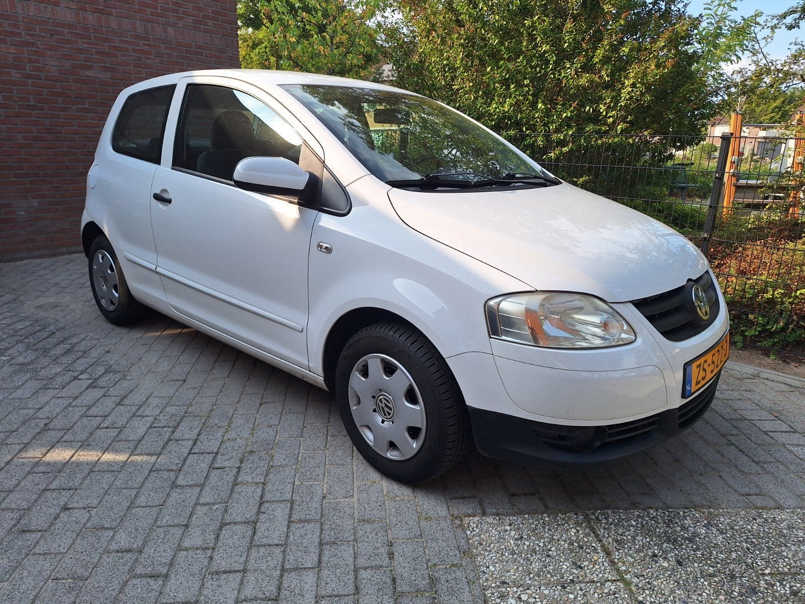Volkswagen Fox 1.2 40KW 2009 Wit, Auto's, Voorwielaandrijving, 969 kg, 4 stoelen, 1198 cc