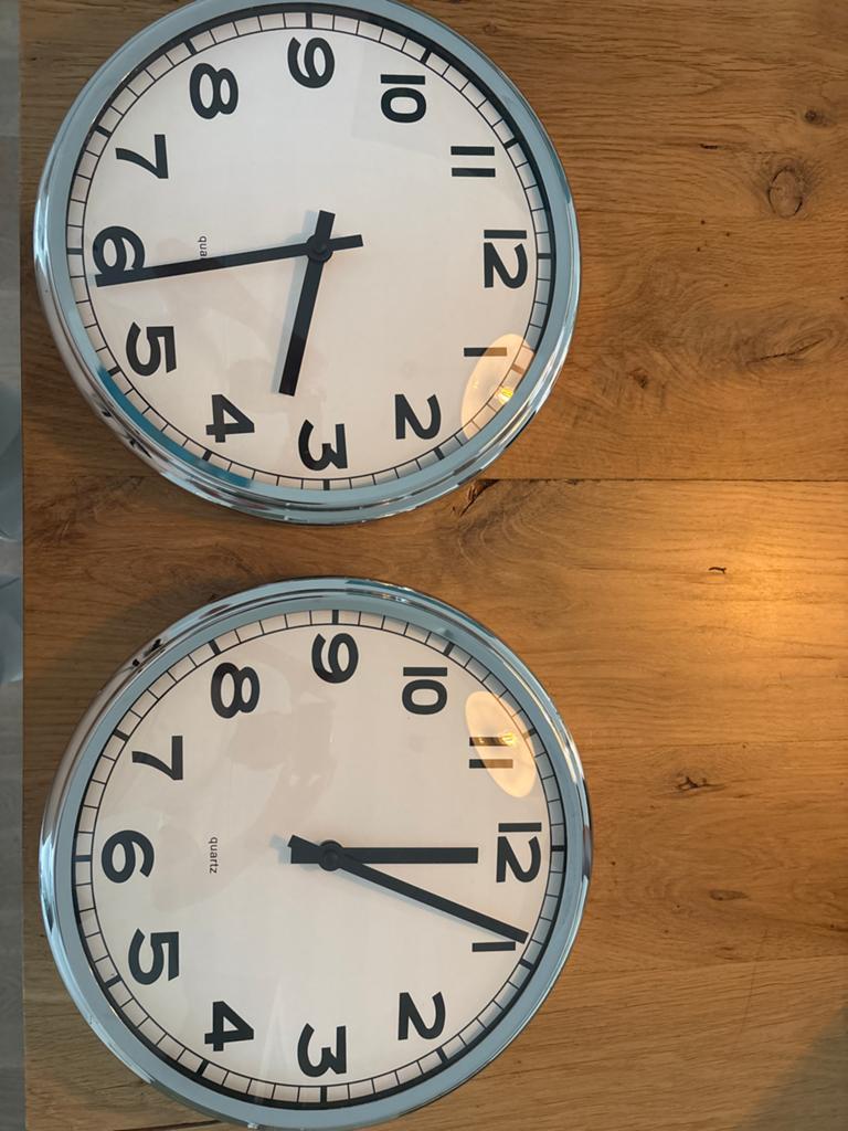 Ikea klokken, Ophalen, Zo goed als nieuw, Wandklok