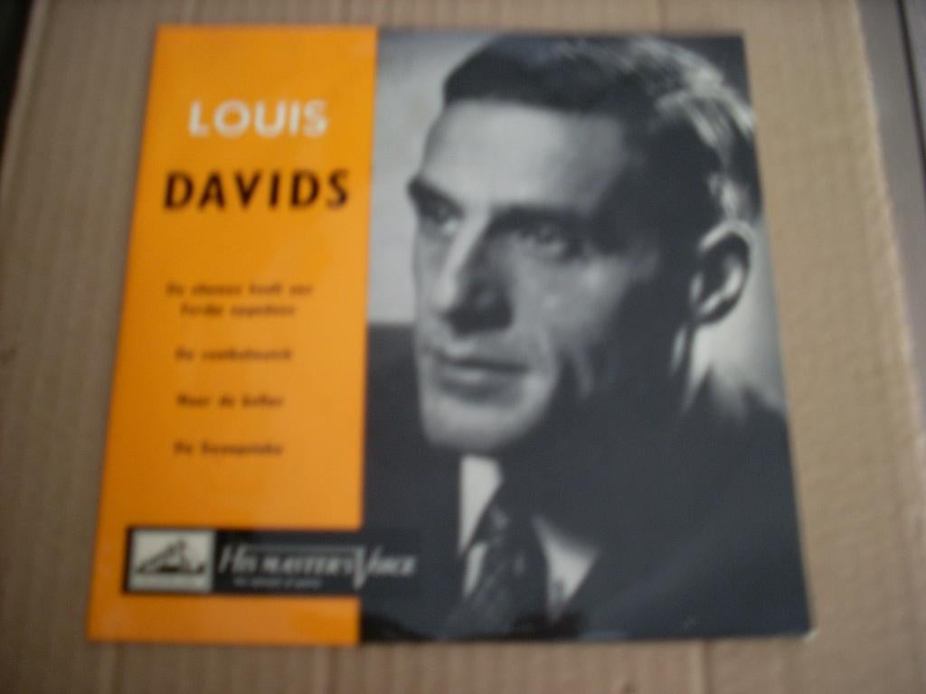 Louis Davids EP - De Olieman Heeft een Fordje Opgedaan, Gebruikt, Verzenden, 7 inch, EP