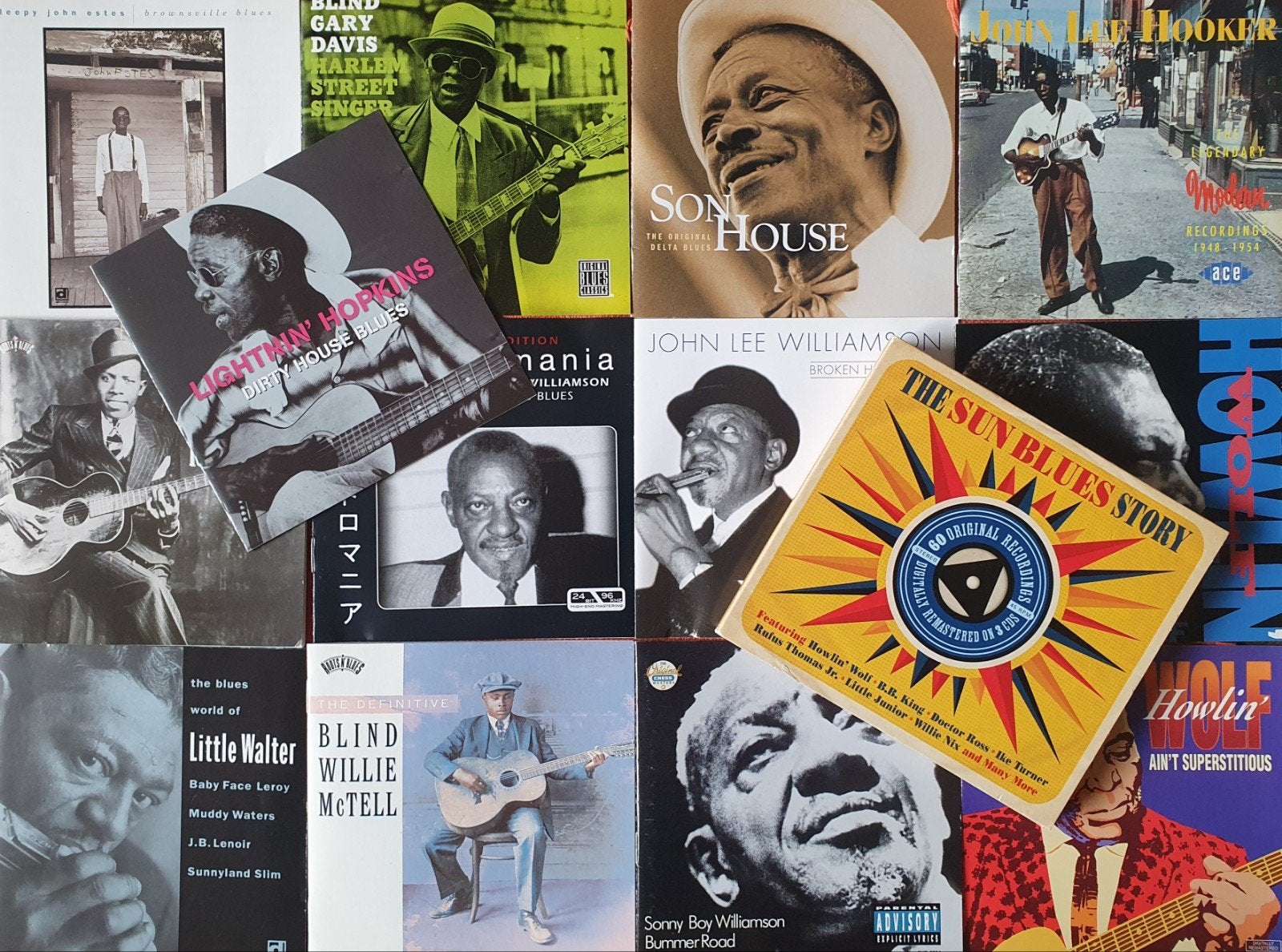 verzameling/collectie blues cd's mogen ook per stuk, Ophalen of Verzenden, Zo goed als nieuw, Blues