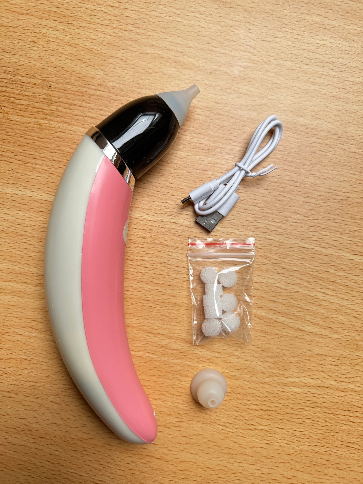 Baby neusreiniger roze | | Neuspeur | elektrisch | USB C, Overige merken, Overige typen, Ophalen of Verzenden, Zo goed als nieuw