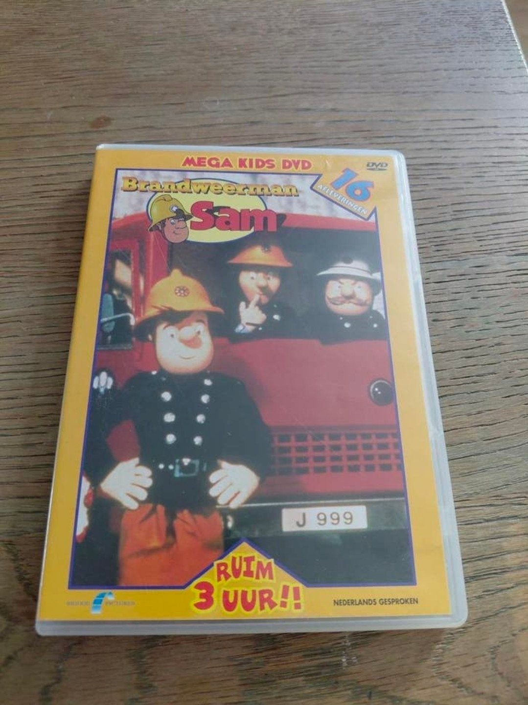 Brandweerman Sam Mega Kids Dvd. 16 afleveringen. 3 uur, Gebruikt, Alle leeftijden, Poppen, Ophalen of Verzenden