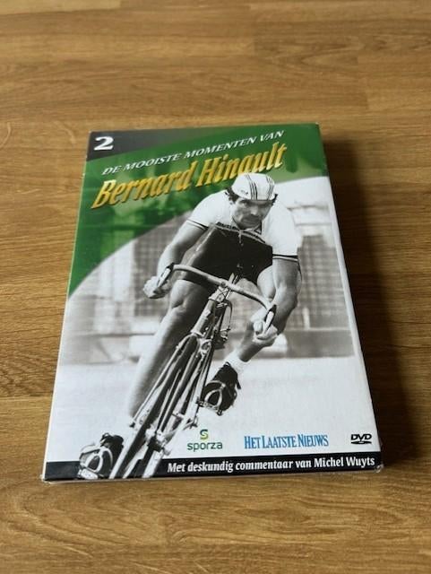 i42-NIEUW dvd De mooiste momenten van Bernard Hinault, Alle leeftijden, Ophalen of Verzenden, Nieuw in verpakking