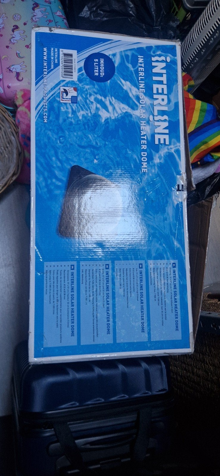 Interline Solar Heater Dome Zwembadverwarming, Tuin en Terras, Zwembad-toebehoren, Gebruikt, Verwarming, Ophalen