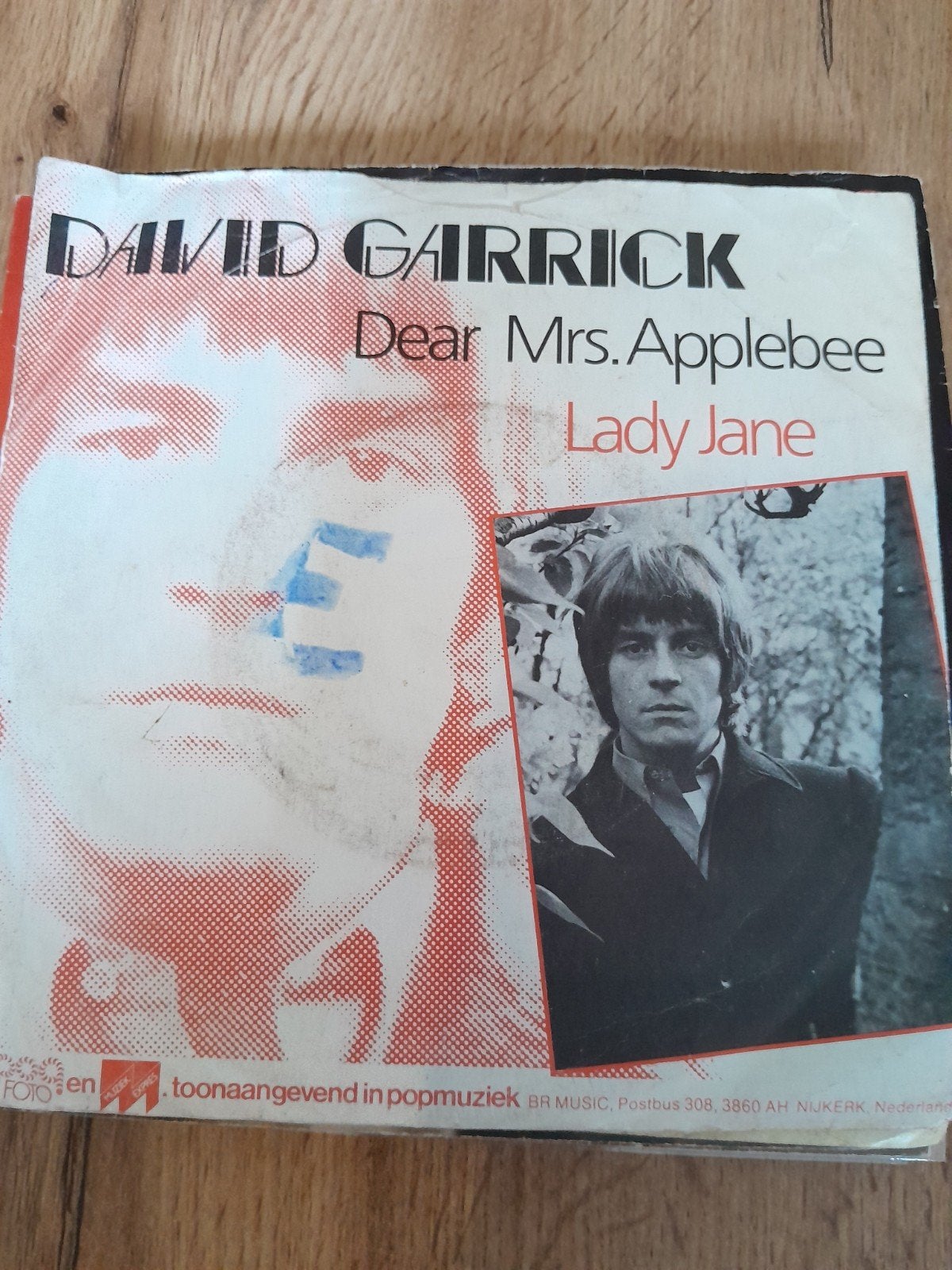 David garrick 7inch dear mrs applebee, Ophalen of Verzenden, Zo goed als nieuw, Pop