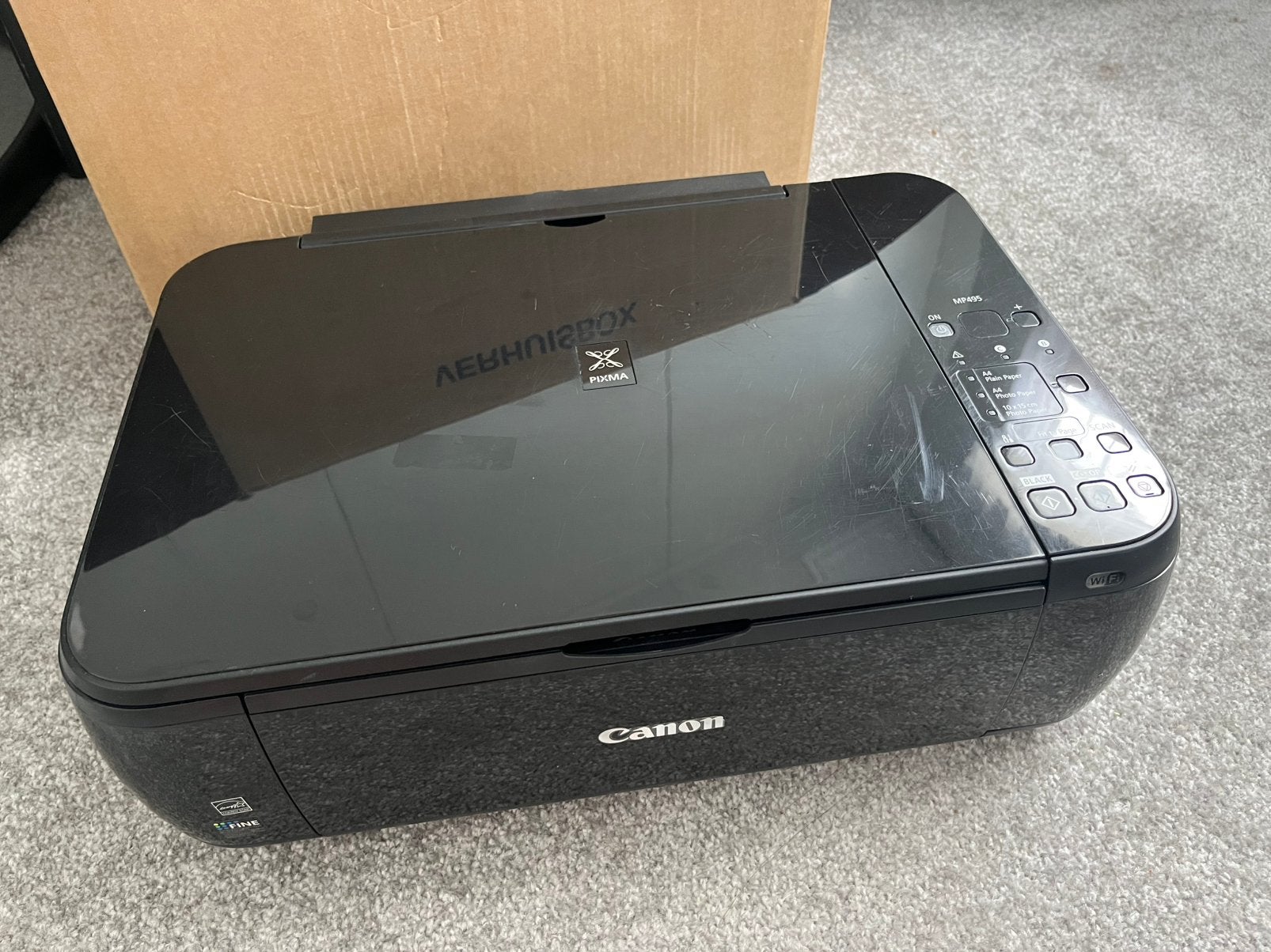 Canon PIXMA MP495 Printer en Scanner - Met kabels, Computers en Software, Printers, Ophalen, Gebruikt, Kleur printen, All-in-one