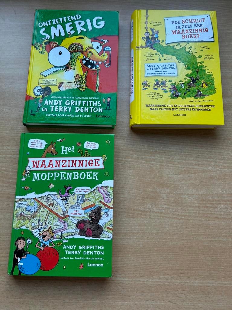 3 boeken van Andy Griffiths en Terry Denton, Ophalen of Verzenden, Zo goed als nieuw, Fictie
