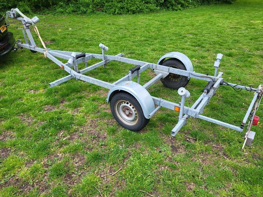 Pega Capo 650kg as boottrailer, Watersport en Boten, Ophalen, Gebruikt, Minder dan 6 meter