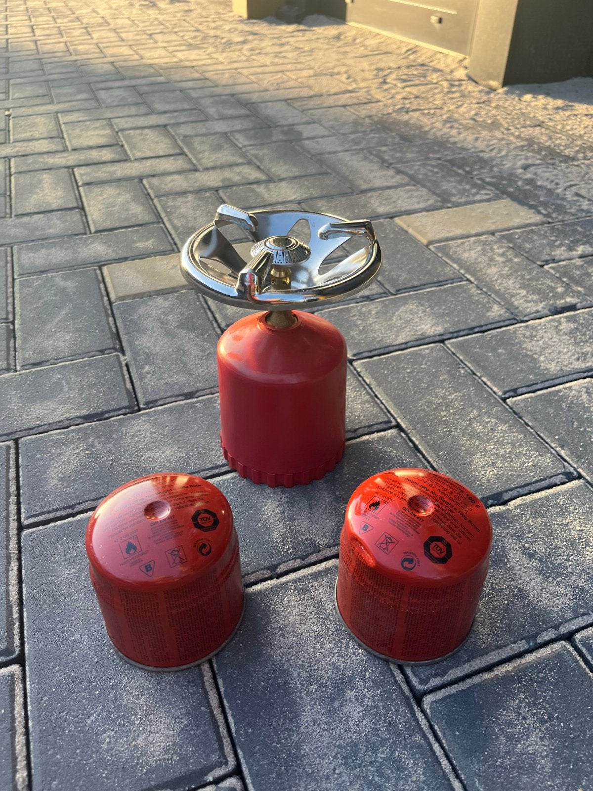 Gasbrander met gaspatronen, Ophalen of Verzenden, Nieuw