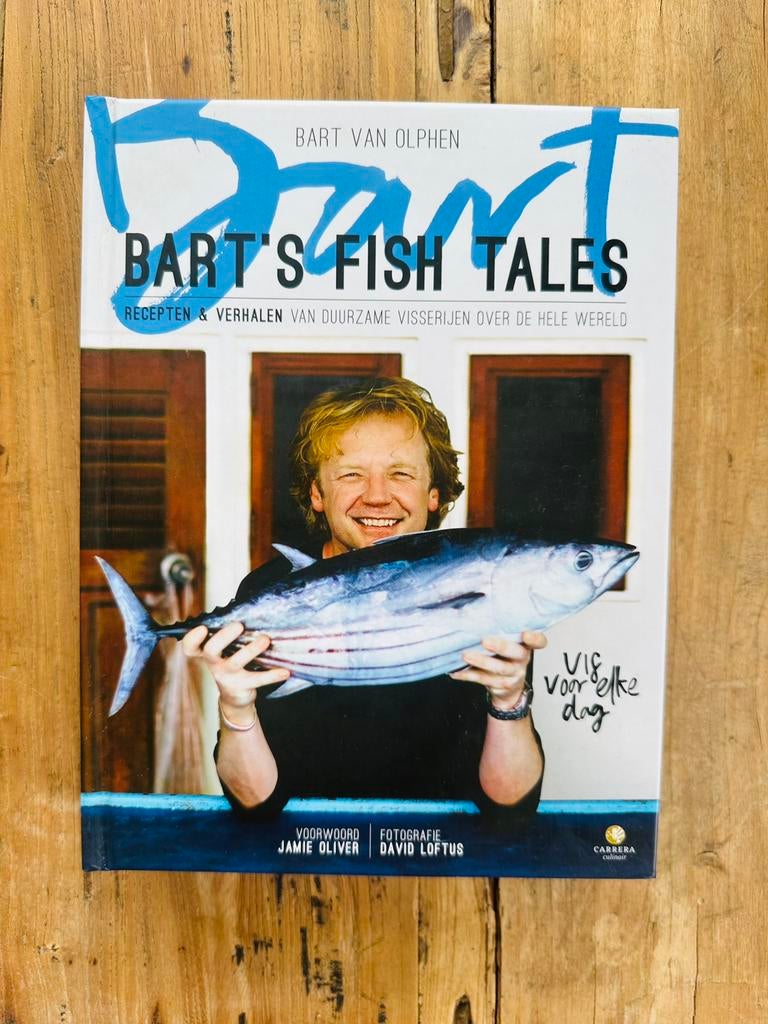 Bart’s fish tales kookboek - Bart van Olpen - NIEUW, Hoofdgerechten, Nieuw, Ophalen of Verzenden, Gezond koken
