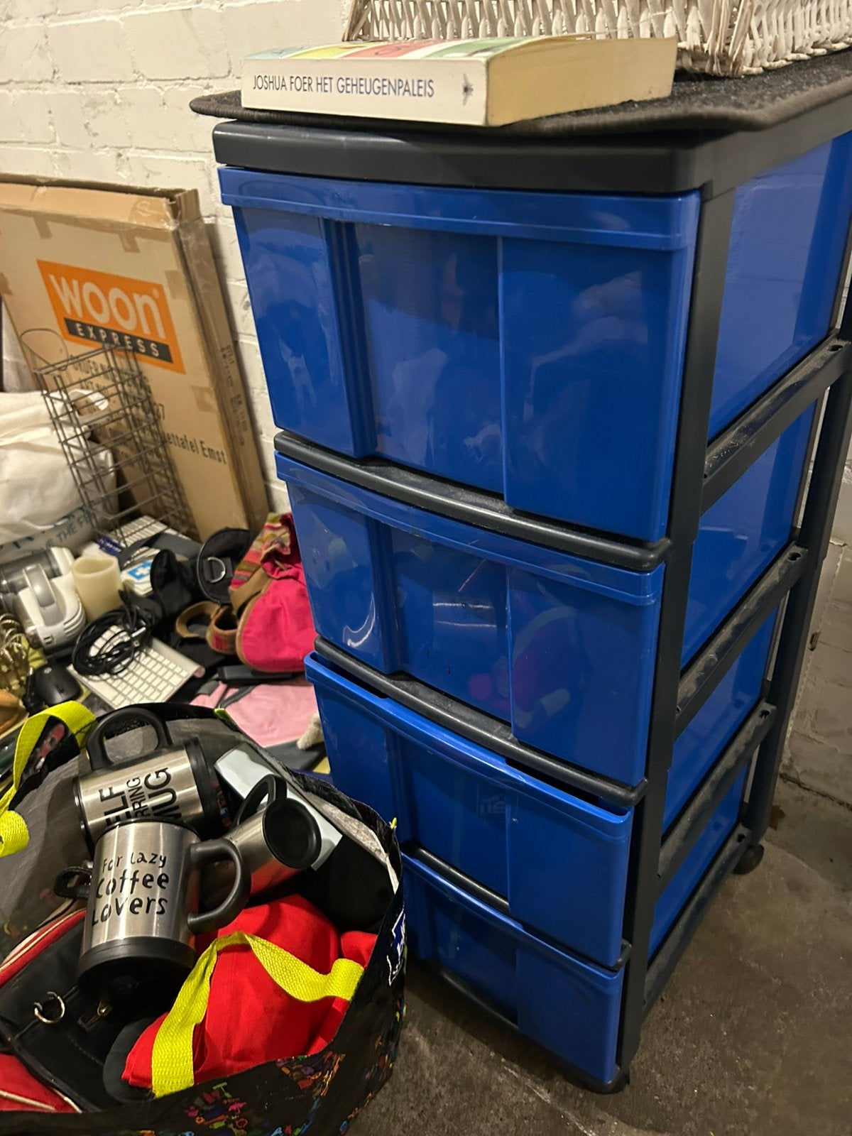 Veel markt rommelmarkt spullen, Ophalen, Gebruikt
