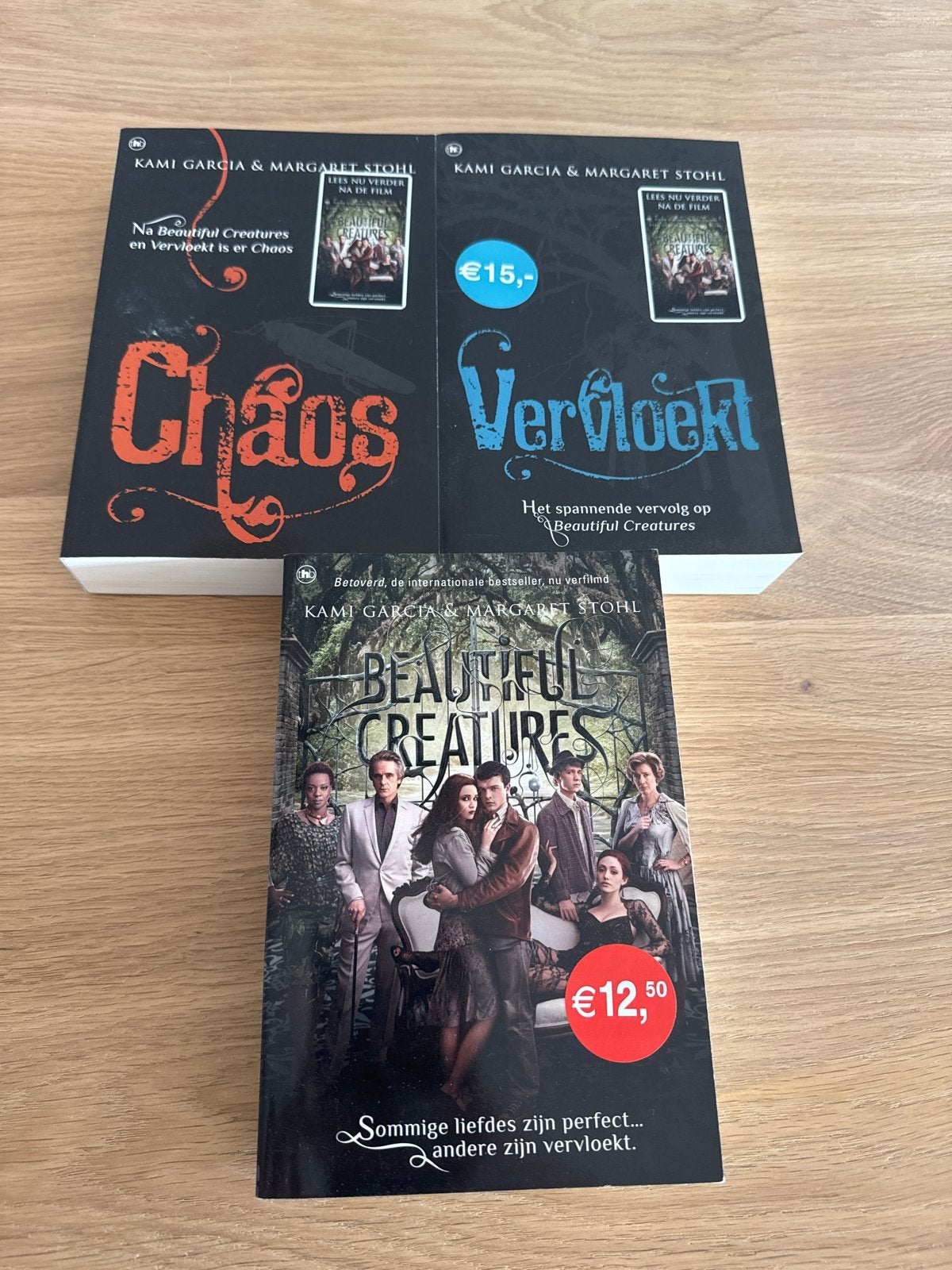 Beautiful Creatures trilogie - Kami Garcia & Margaret Stohl, Ophalen of Verzenden, Gelezen, Nederland