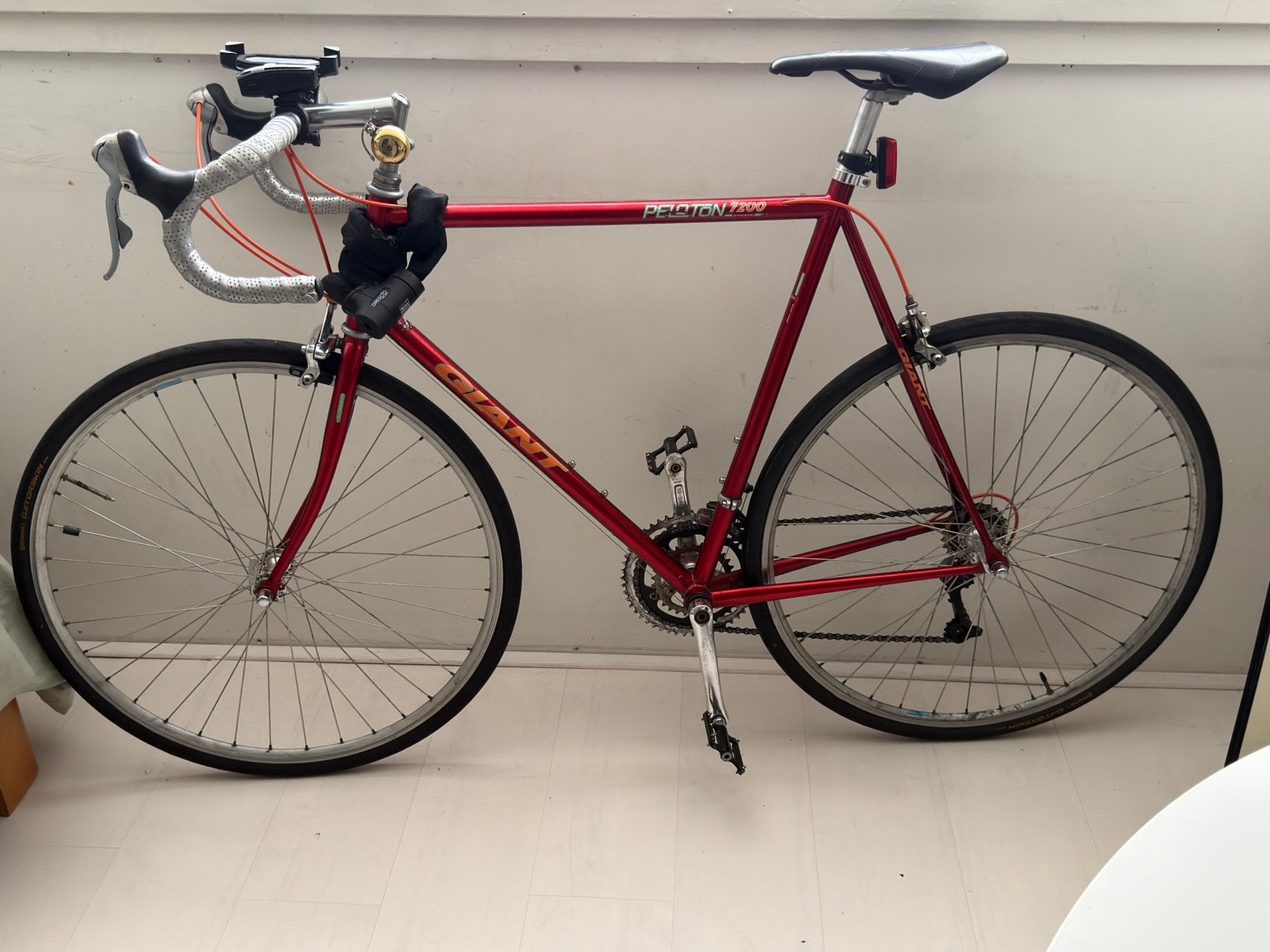 Giant peloton 7200 60cm, Fietsen en Brommers, Fietsen | Racefietsen, Ophalen, Aluminium, Giant, Zo goed als nieuw