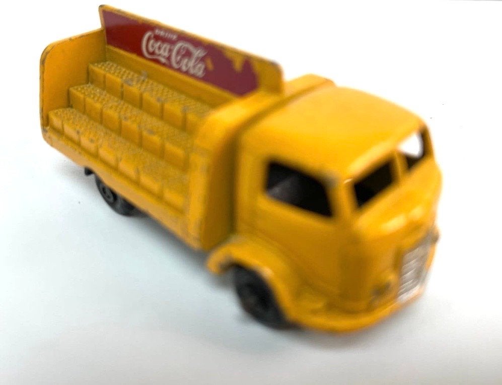 Vintage Matchbox Lesney Karrier Bantam Coca-Cola Vrachtwagen, Ophalen of Verzenden