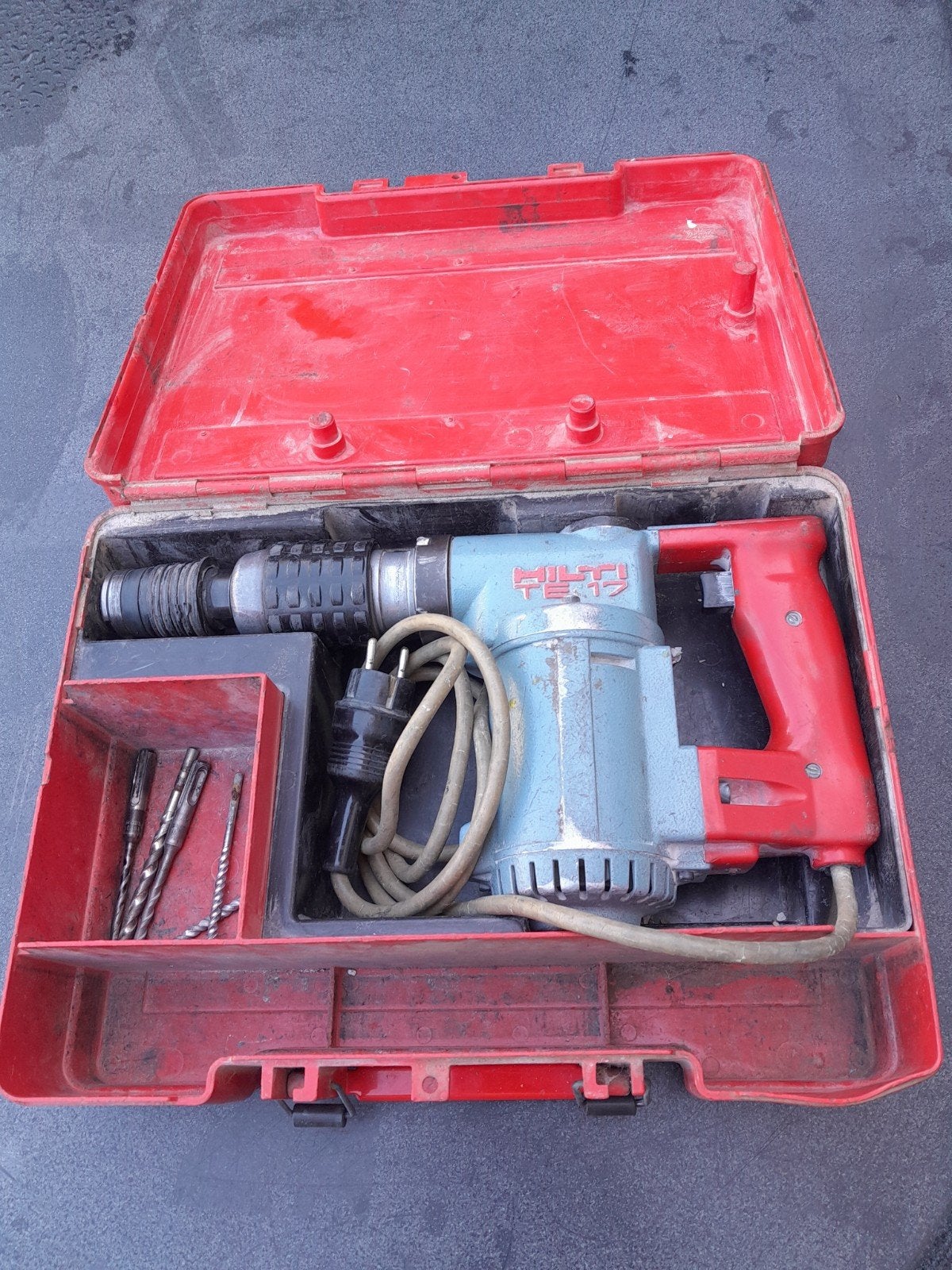 Hilti klopboor 17  TE, Doe-het-zelf en Verbouw, Gereedschap | Boormachines, Ophalen, Boormachine