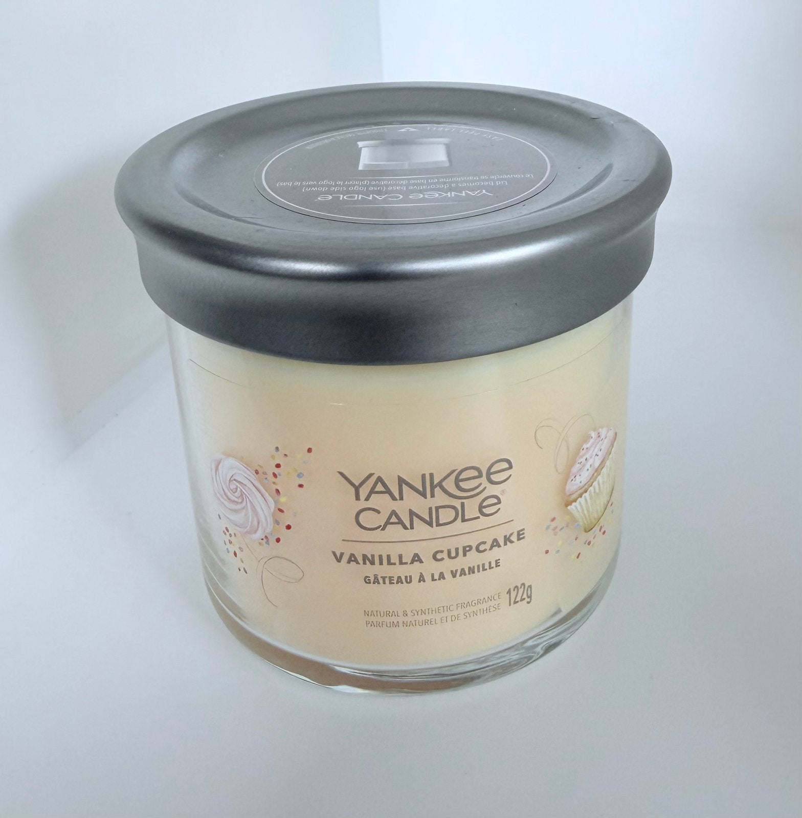 Yankee Candle Vanilla Cupcake - Geurkaars 122g, Verzenden, Overige merken, Crème, Kaars
